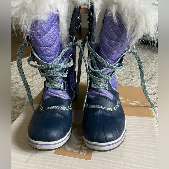 Sorel youth purple boots - Picture 3 of 6